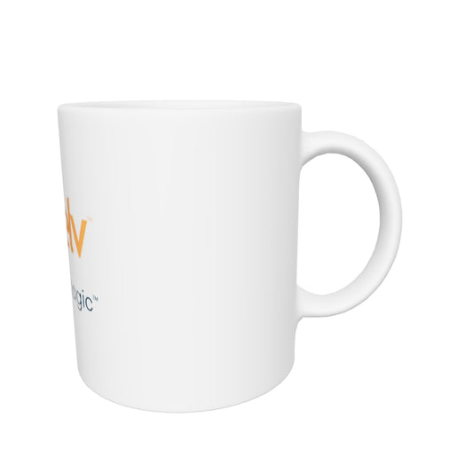 Udelv White Glossy Mug