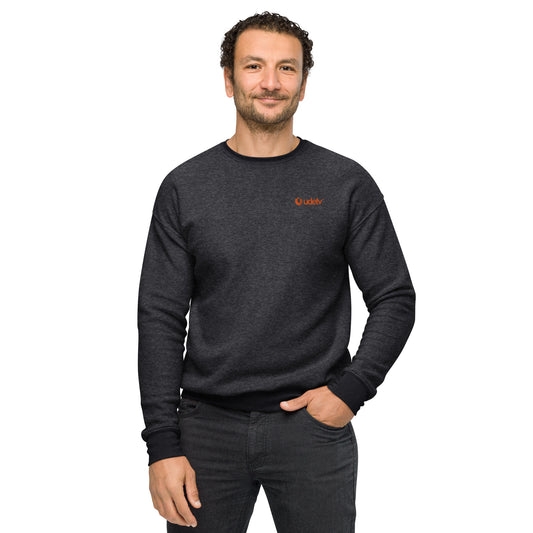 Udelv Unisex Sueded Fleece Sweatshirt