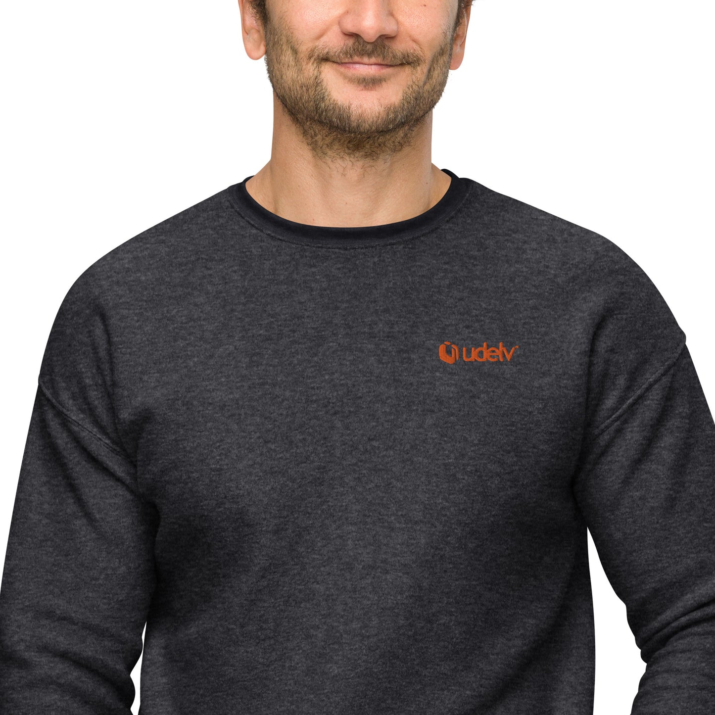Udelv Unisex Sueded Fleece Sweatshirt