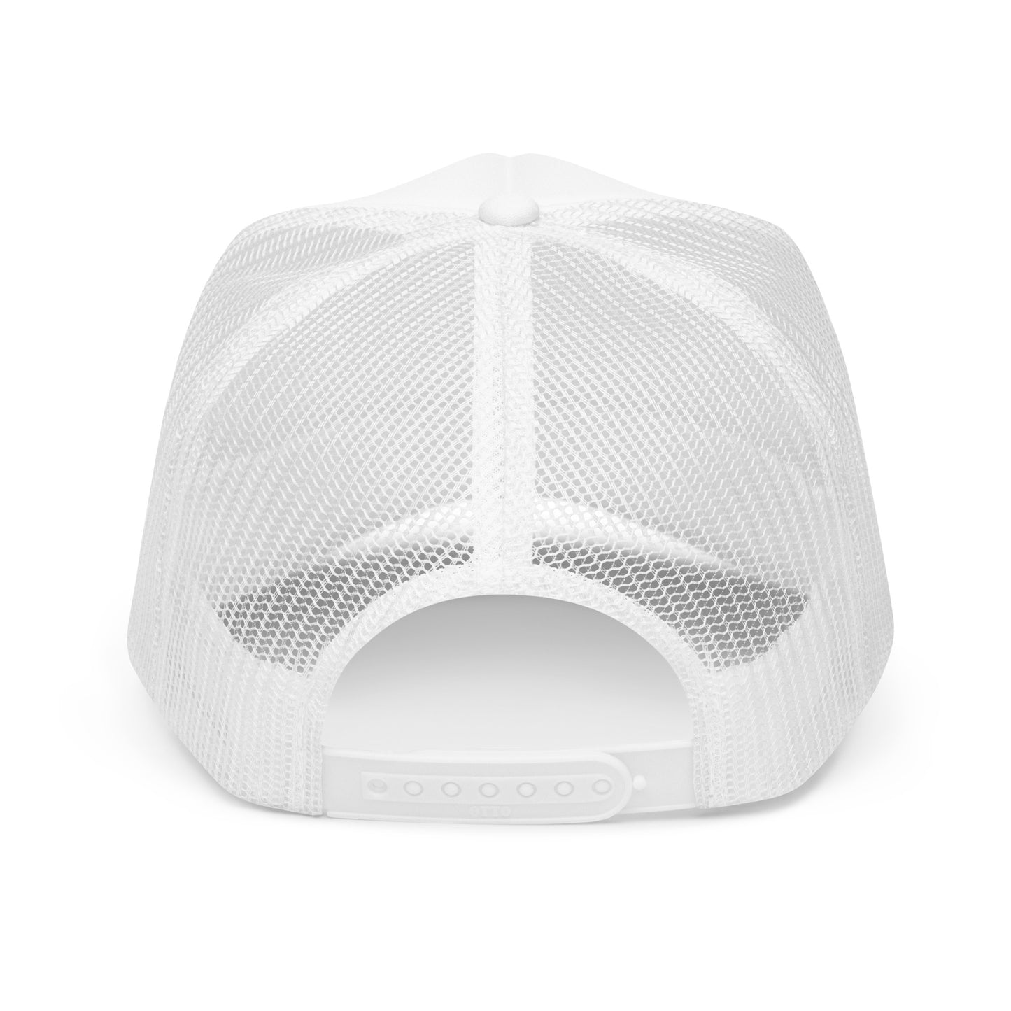 Udelv White Foam Trucker Hat