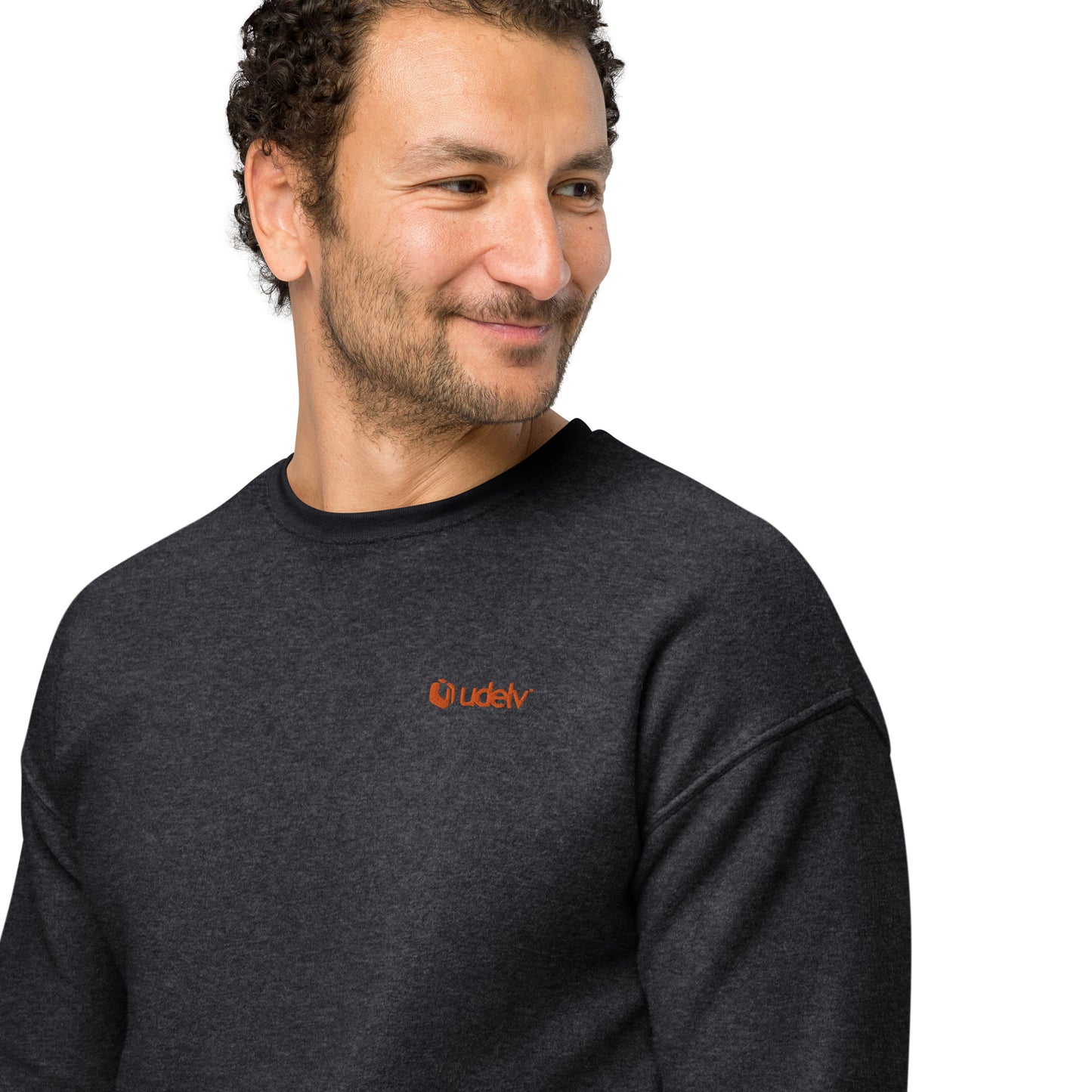 Udelv Unisex Sueded Fleece Sweatshirt