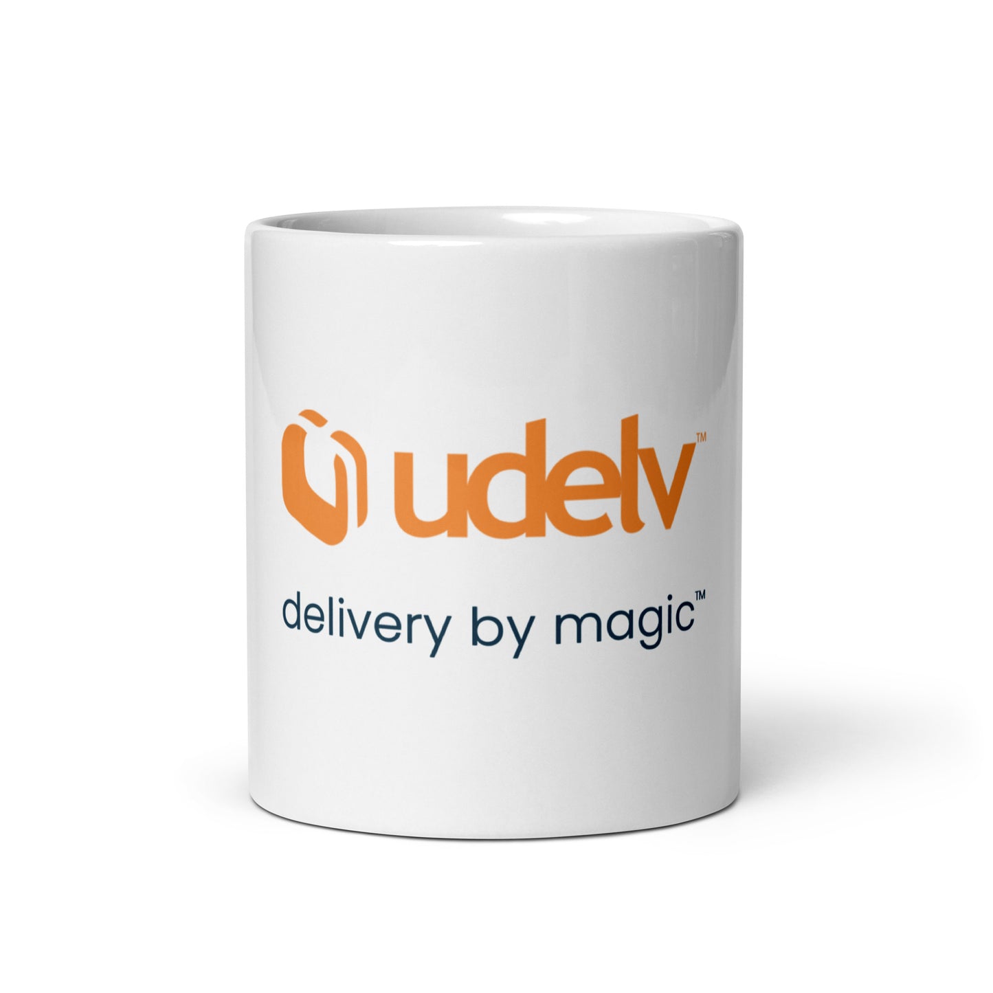 Udelv White Glossy Mug