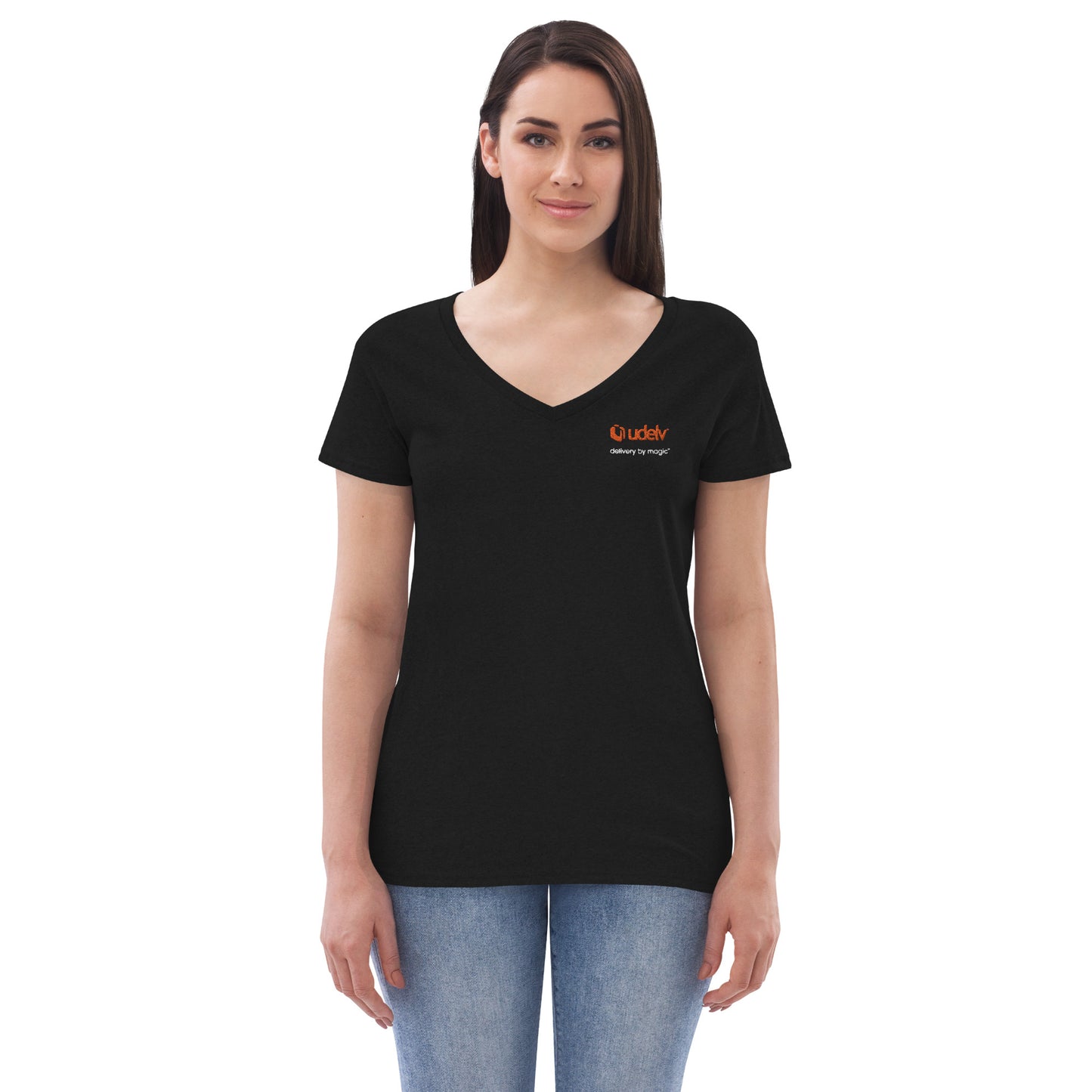 Udelv Women’s V-neck T-shirt