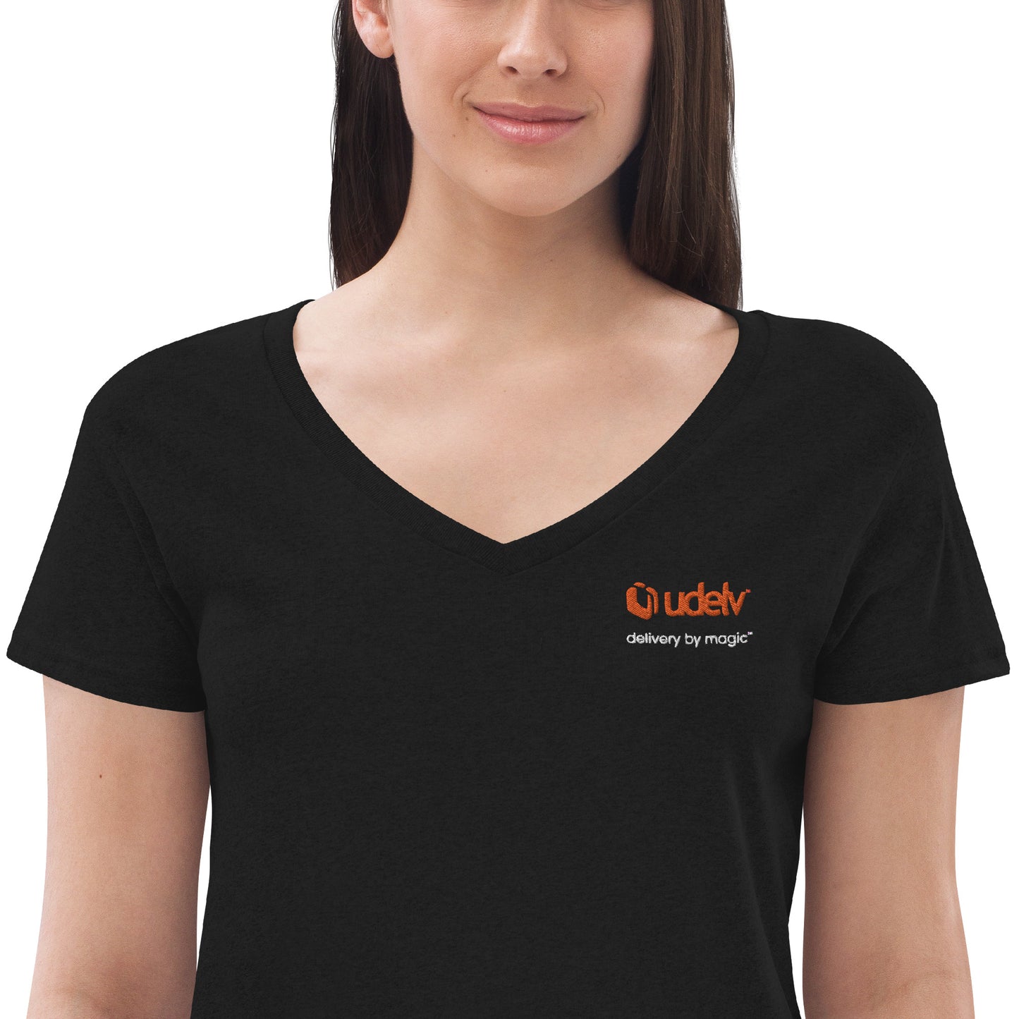 Udelv Women’s V-neck T-shirt