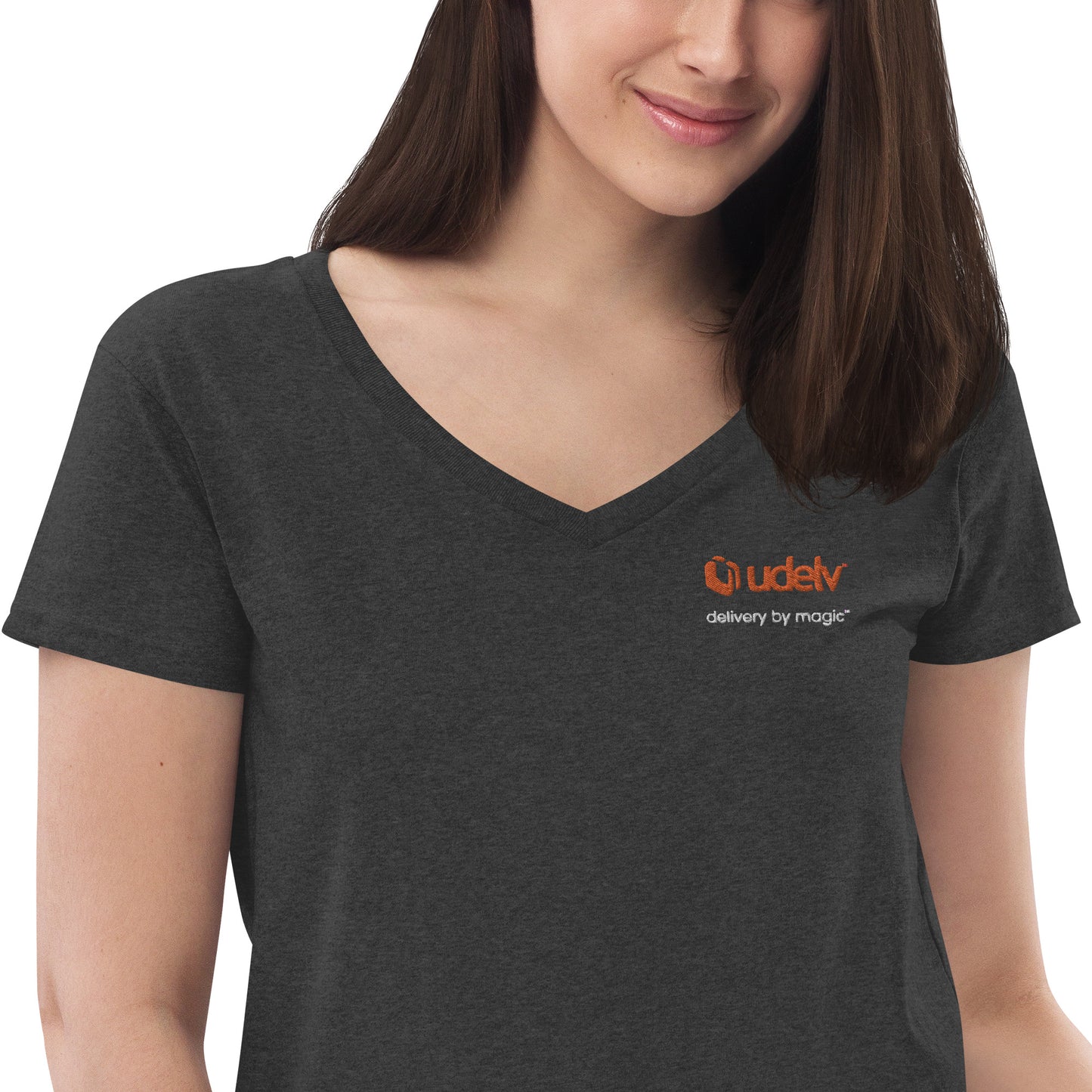 Udelv Women’s V-neck T-shirt