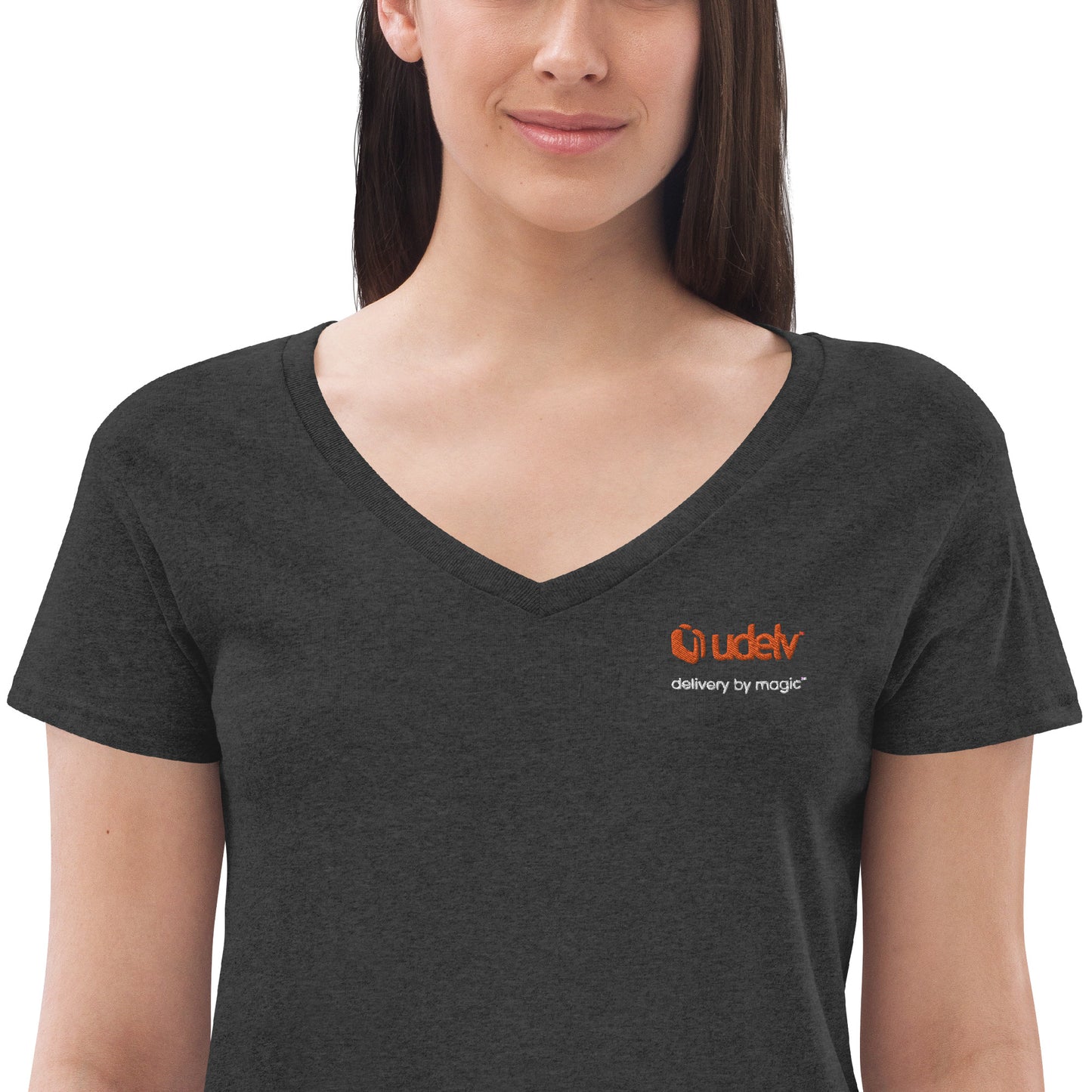 Udelv Women’s V-neck T-shirt