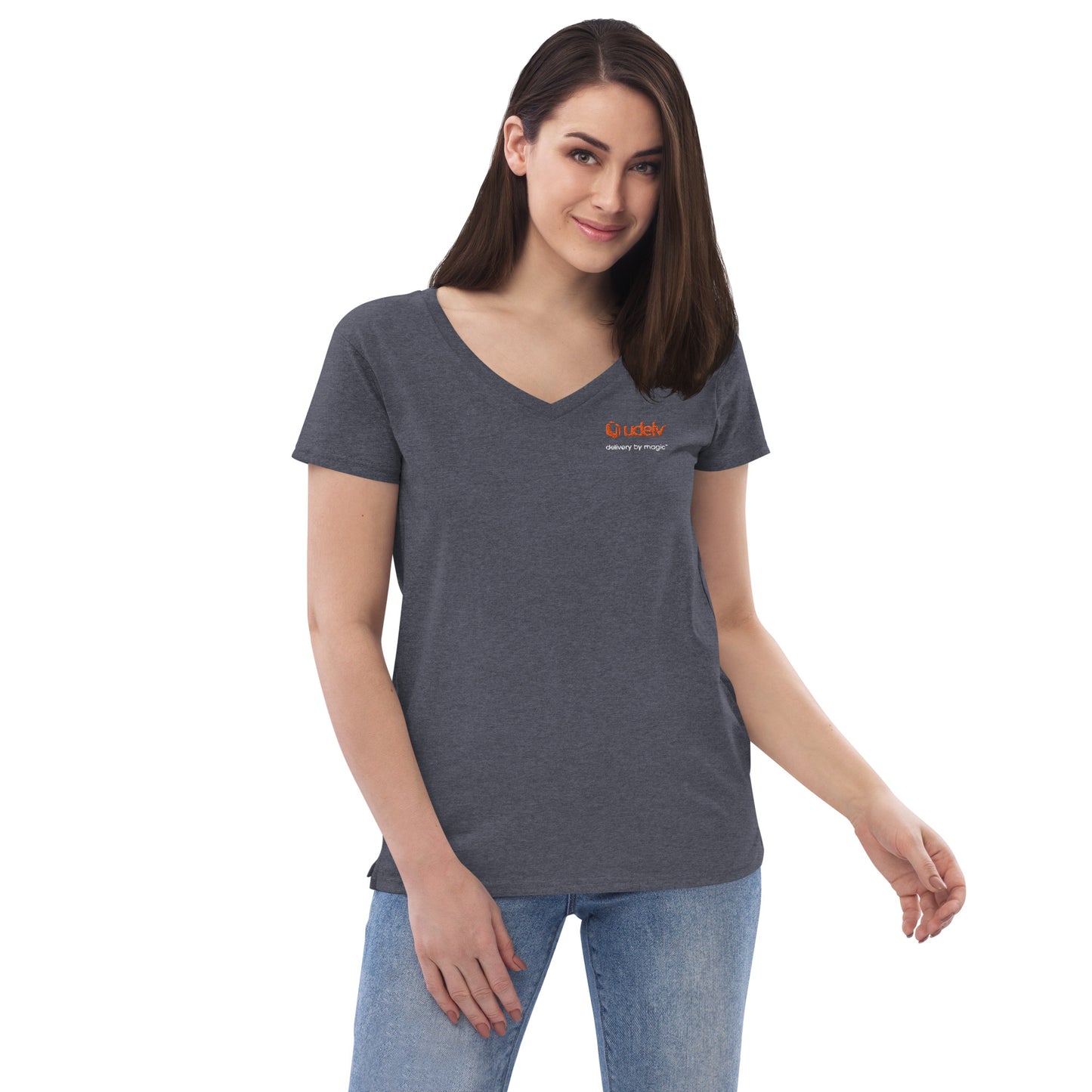 Udelv Women’s V-neck T-shirt