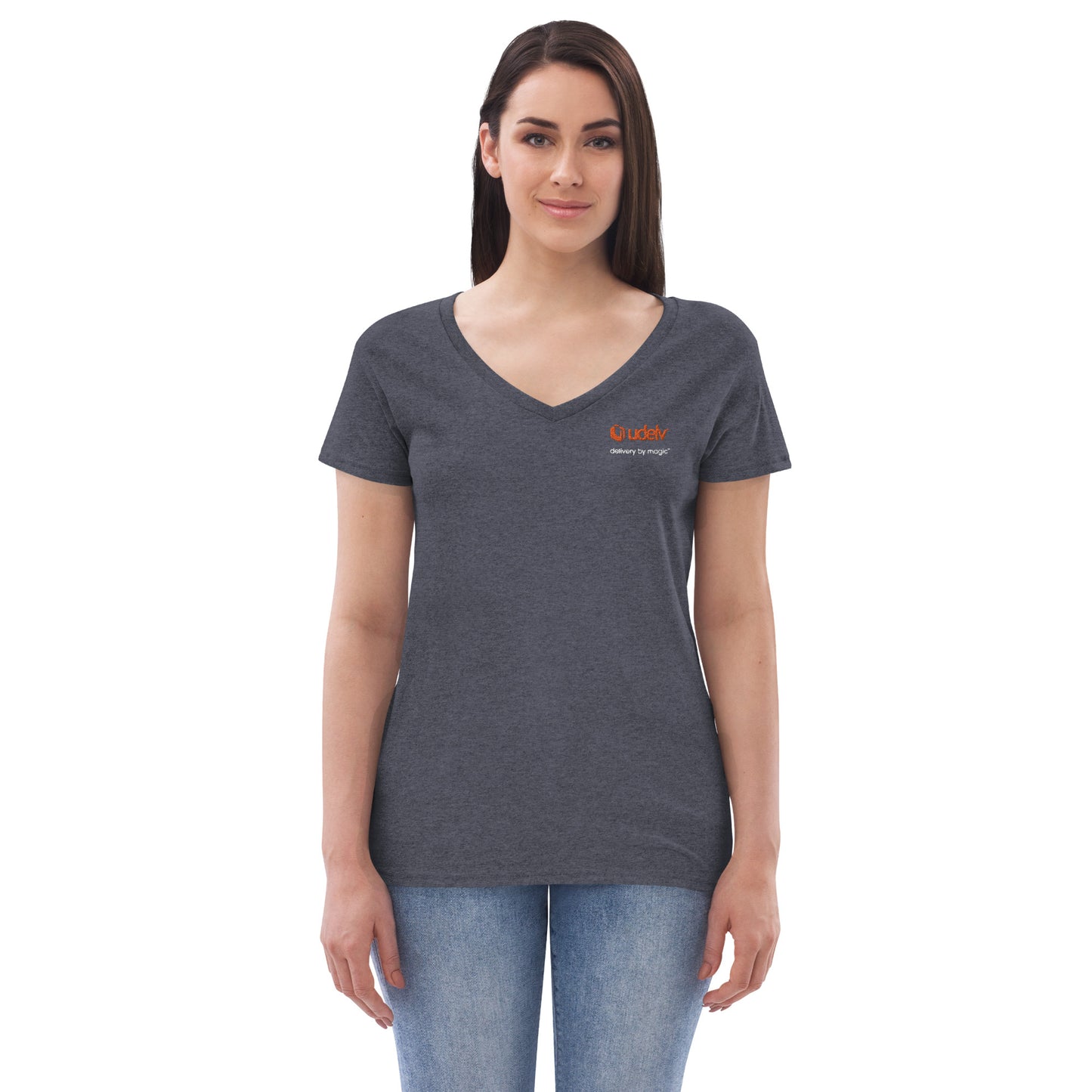 Udelv Women’s V-neck T-shirt