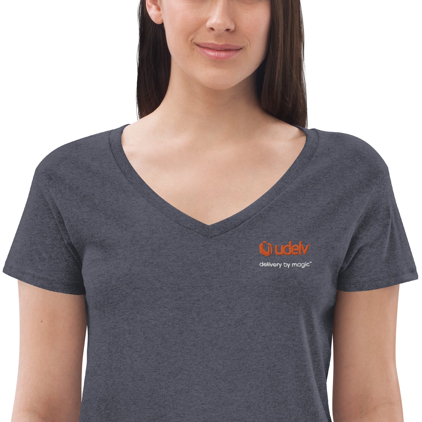 Udelv Women’s V-neck T-shirt